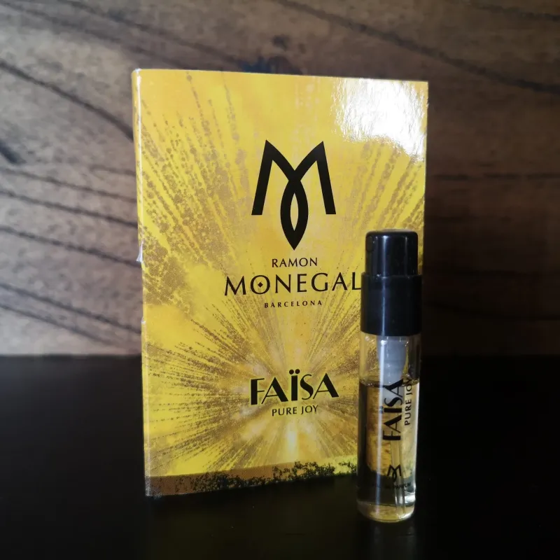 Ramon Monegal Faisa Pure Joy Offizielles Parfümprobe 2 ml 0,06 fl.o.z. Parfüm-Tester